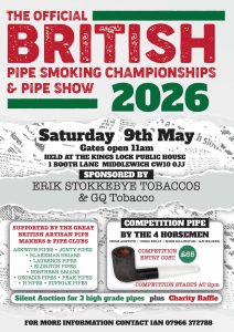 British Pipe Smoking Championships 2026 & Pipe Show